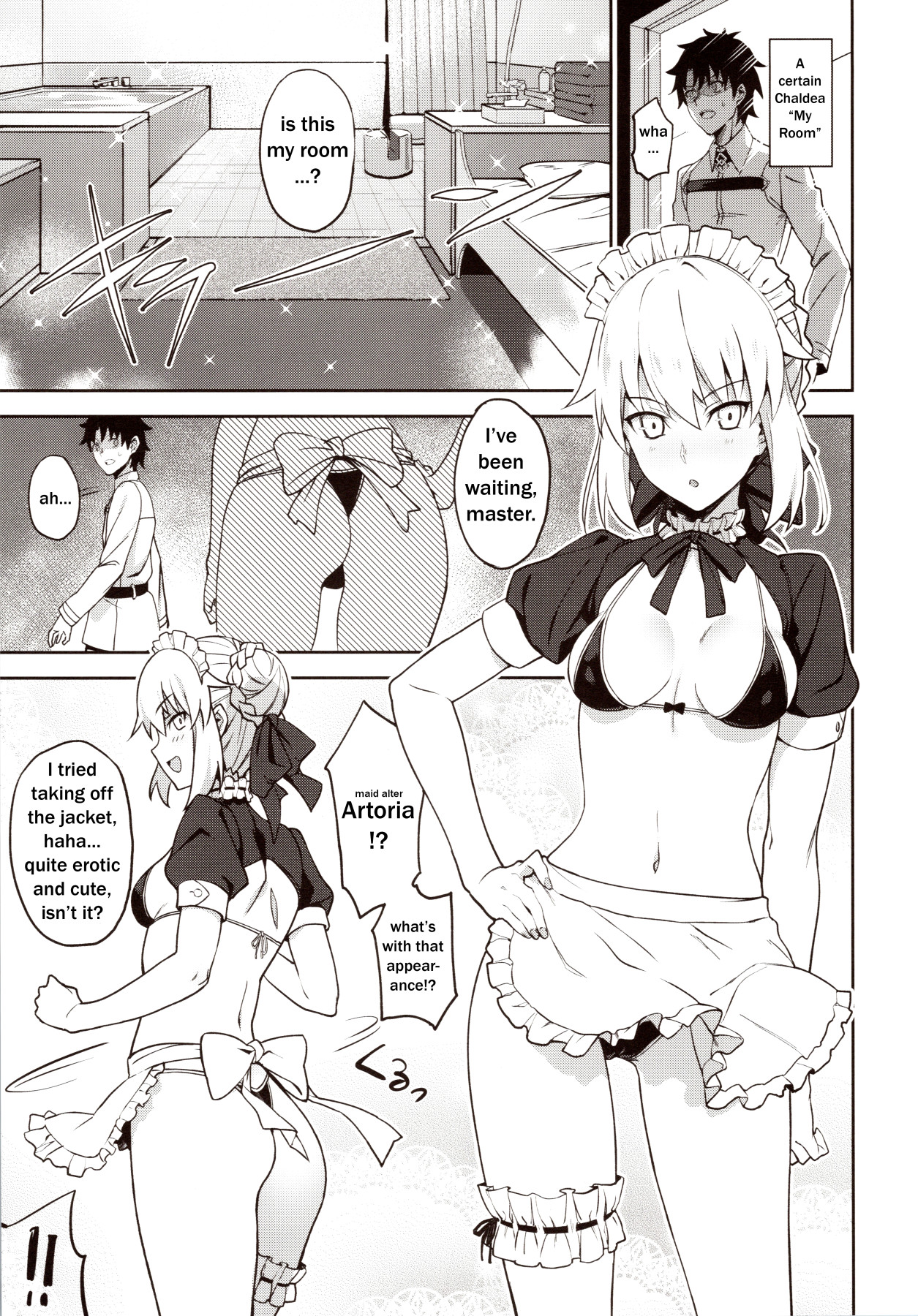 Hentai Manga Comic-Chaldea Soap SSS Level Maid Service-Read-3